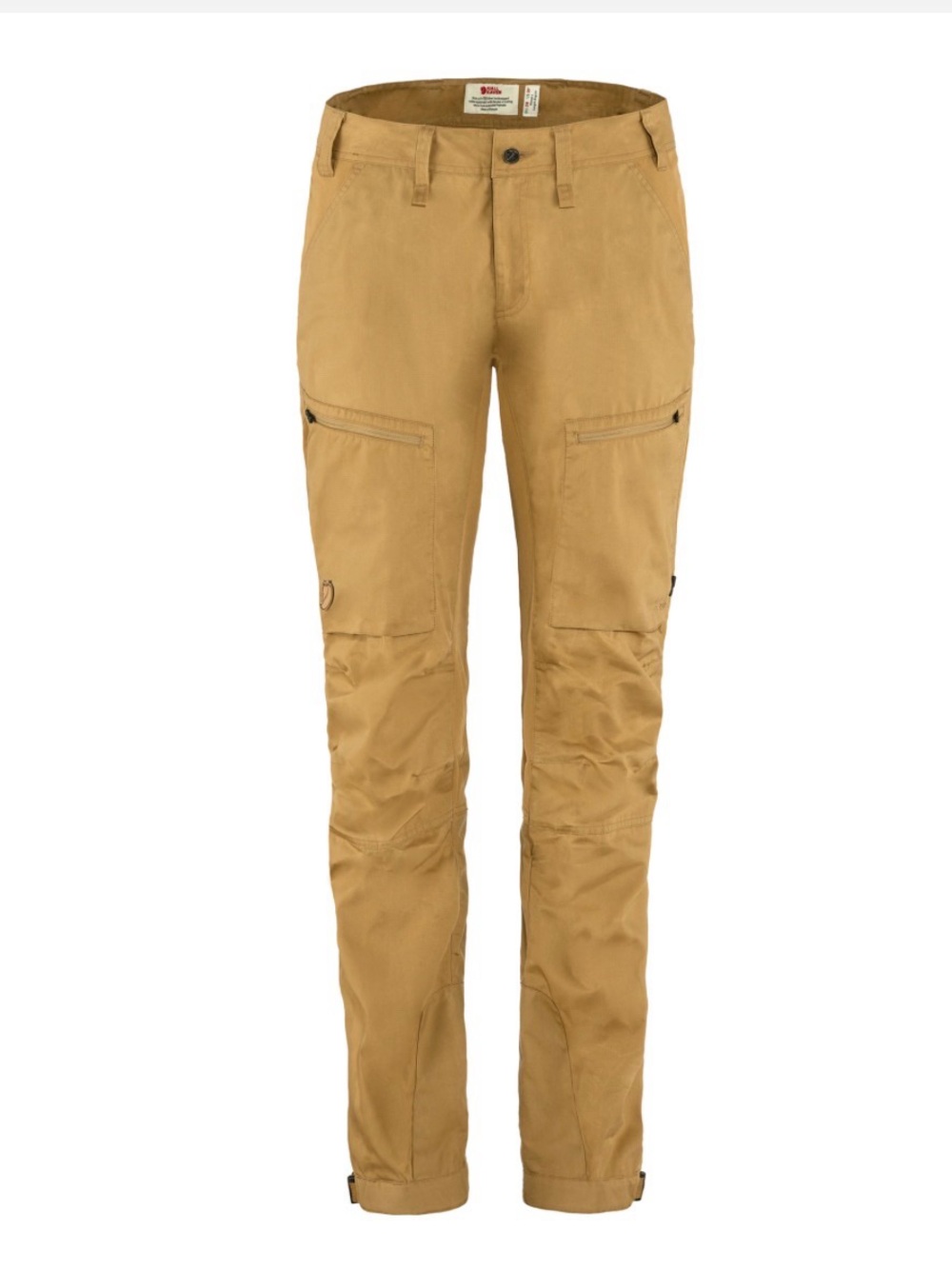 Fjallraven Abisko Lite Trekking Trousers, Khaki 4/27”, EU 26